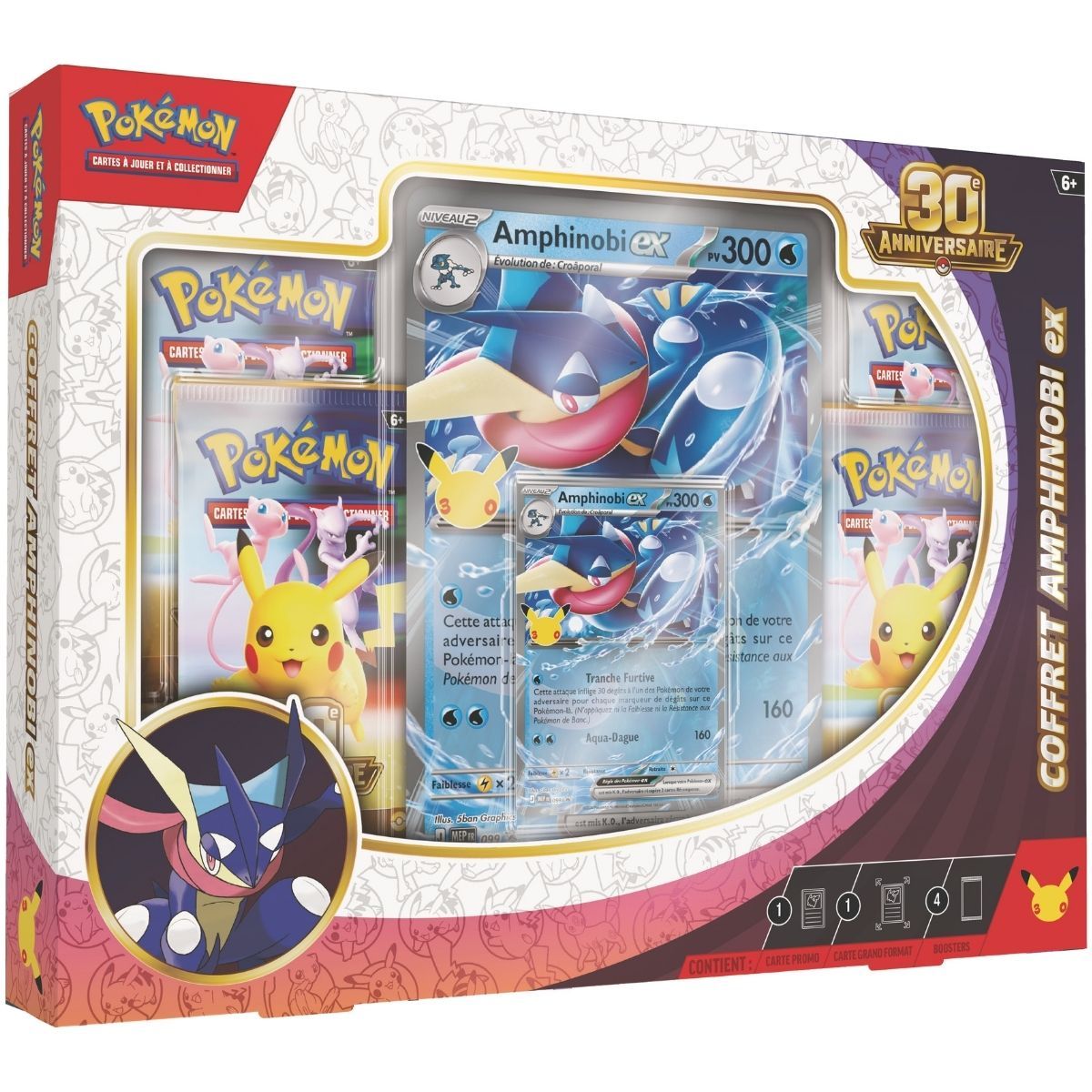 30e Anniversaire Coffret Amphinobi-ex Pokémon FR
