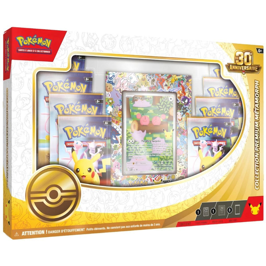 30e Anniversaire Coffret Premium Métamorph Pokémon FR