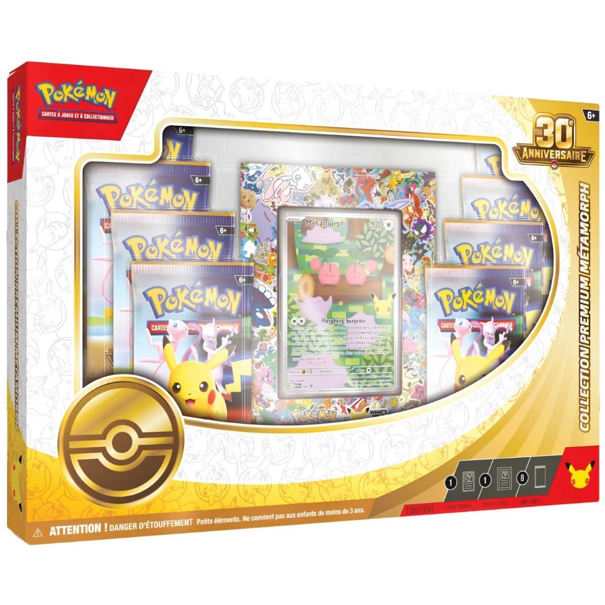 30e Anniversaire Coffret Premium Métamorph Pokémon FR
