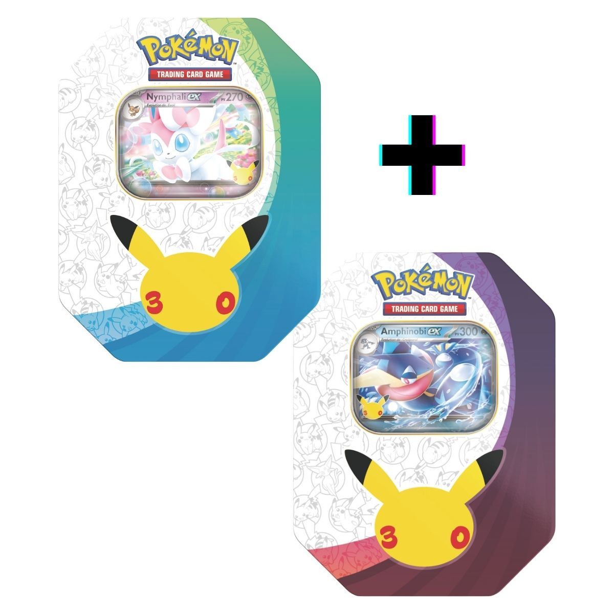 30e Anniversaire Lot de 2 Pokébox Pokémon FR