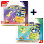 30e Anniversaire Lot de 2 Tripacks Collection Autocollant Pokémon FR