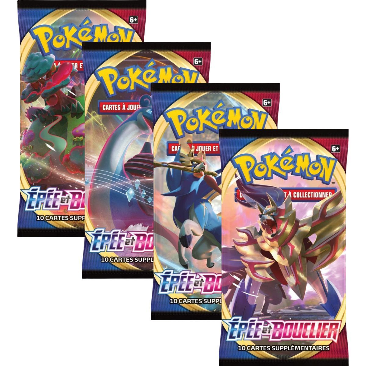 Artset EB01 Boosters Épée et Bouclier Pokémon FR