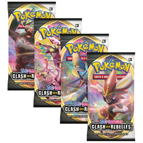 Artset EB02 Boosters Clash des Rebelles Pokémon FR