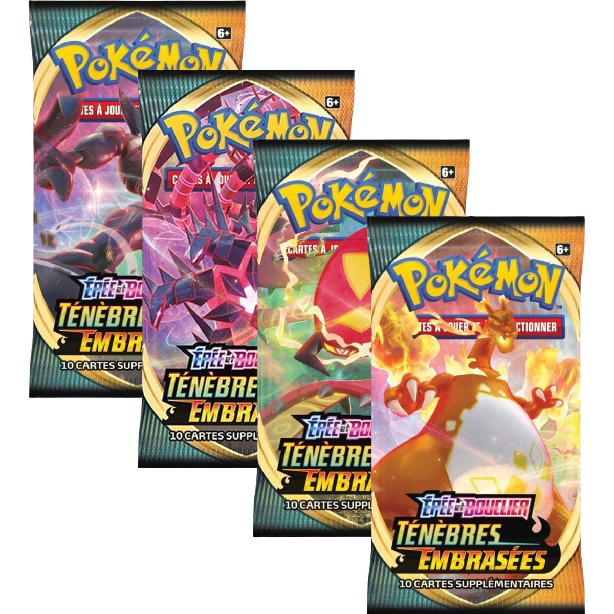 Artset EB03 Boosters Ténèbres Embrasées Pokémon FR