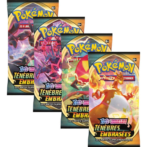 Artset EB03 Boosters Ténèbres Embrasées Pokémon FR
