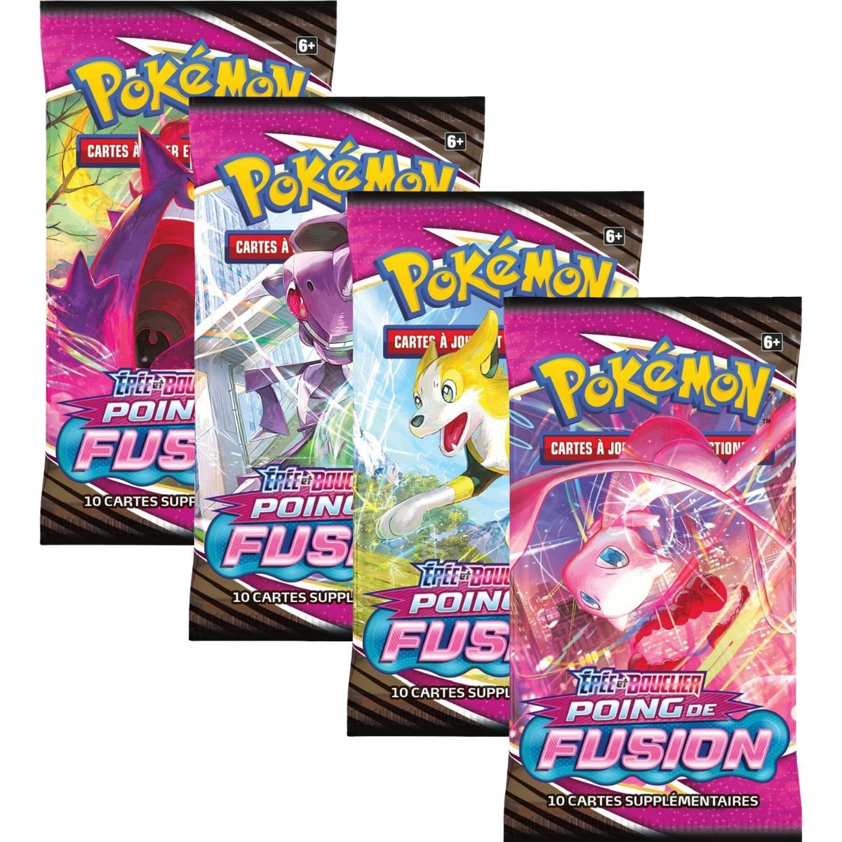 Artset EB08 Boosters Poing de Fusion Pokémon FR