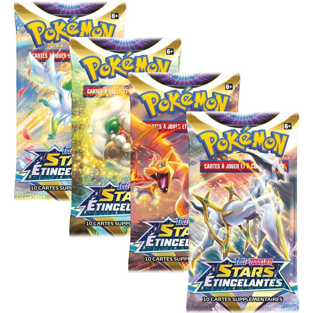 Artset EB09 Boosters Stars Etincelantes Pokémon FR