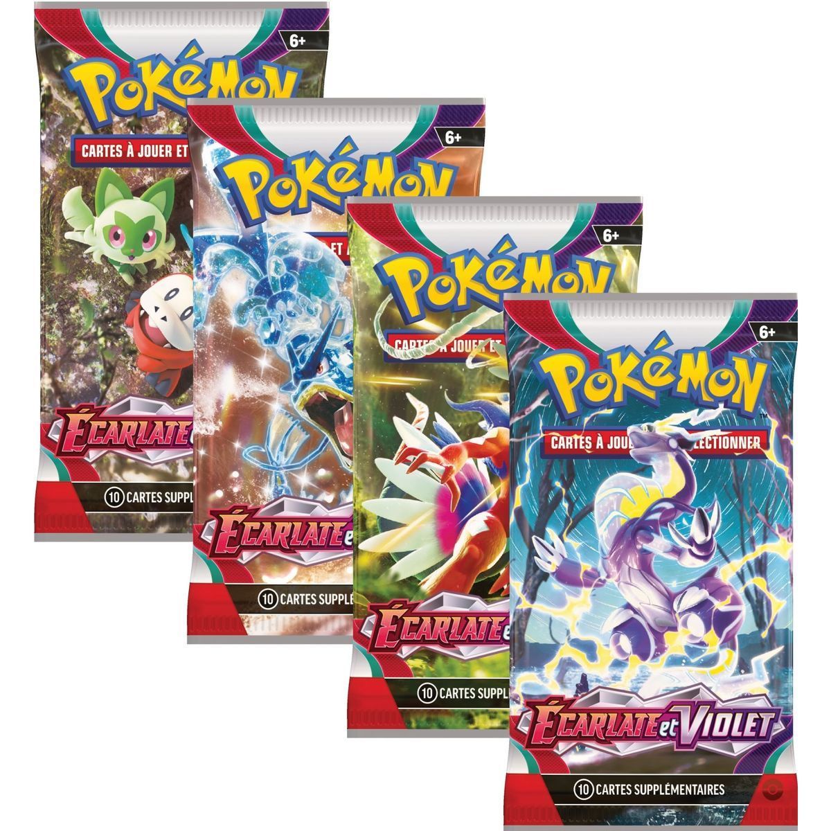 Artset EV01 Boosters Ecarlate et Violet Pokémon FR