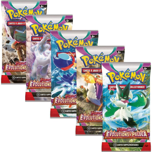 Artset EV02 Boosters Evolutions à Paldea Pokémon FR