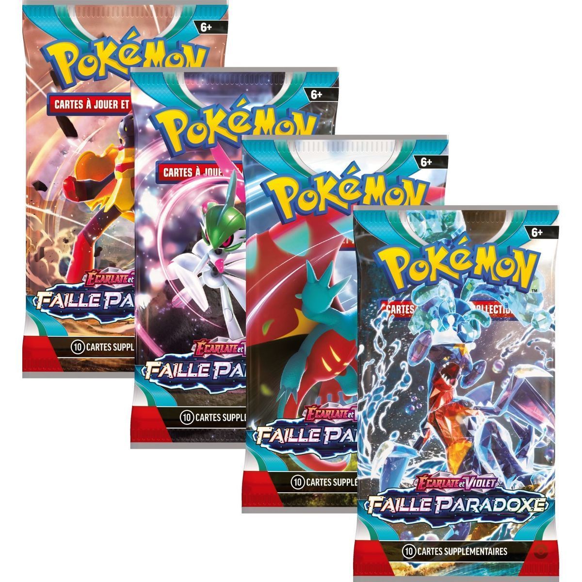 Artset EV04 Boosters Faille Paradoxe Pokémon FR