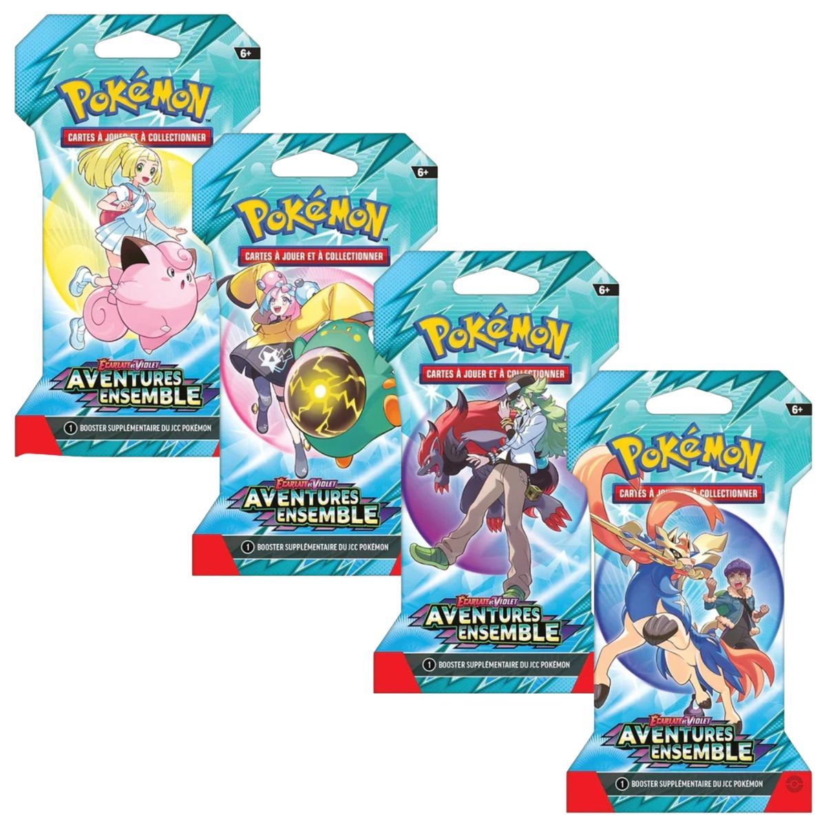 Artset EV09 Blister Boosters Aventures Ensemble Pokémon FR