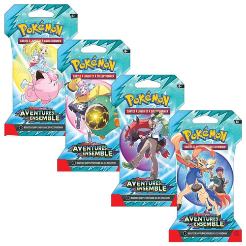 Artset EV09 Blister Boosters Aventures Ensemble Pokémon FR