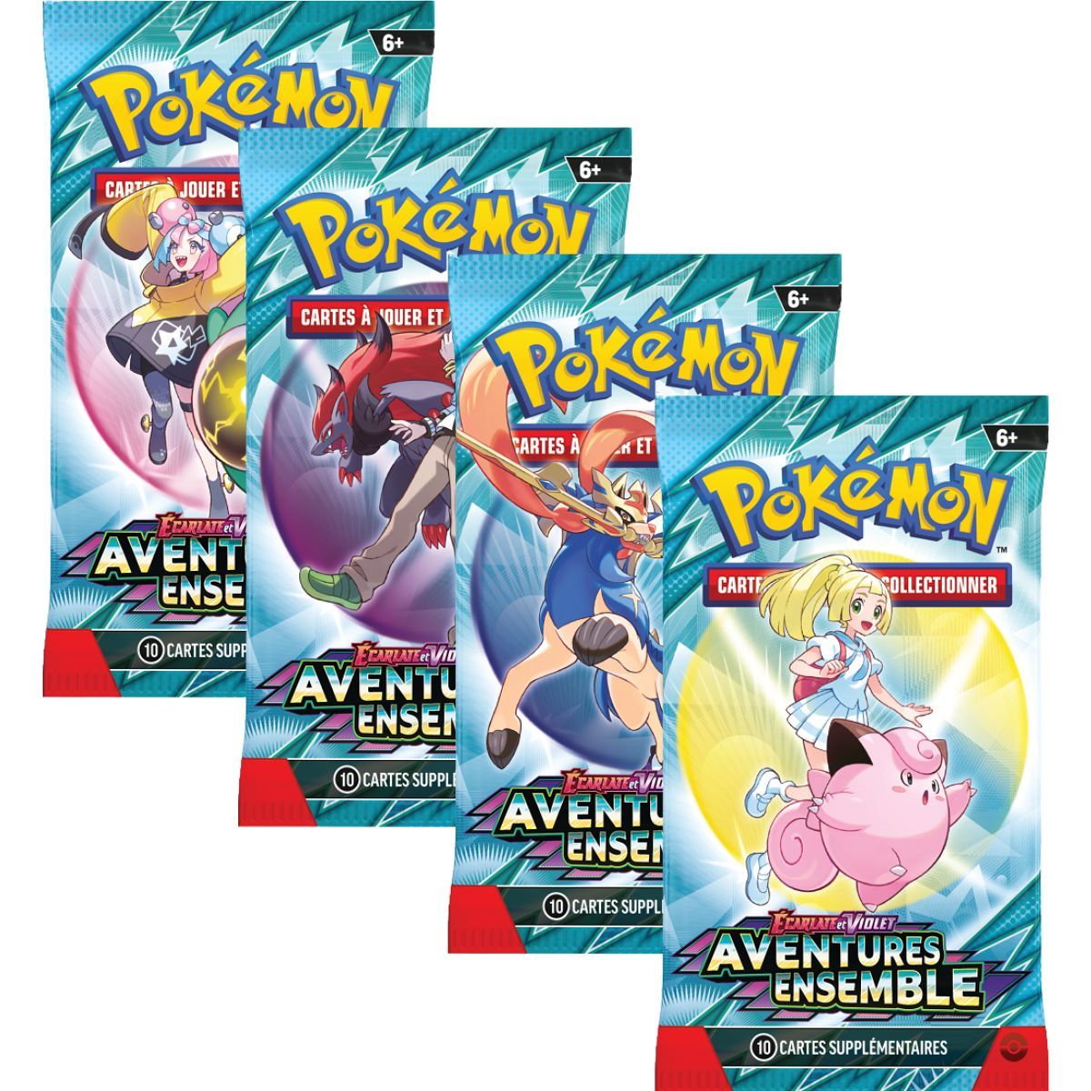 Artset EV09 Boosters Aventures Ensemble Pokémon FR