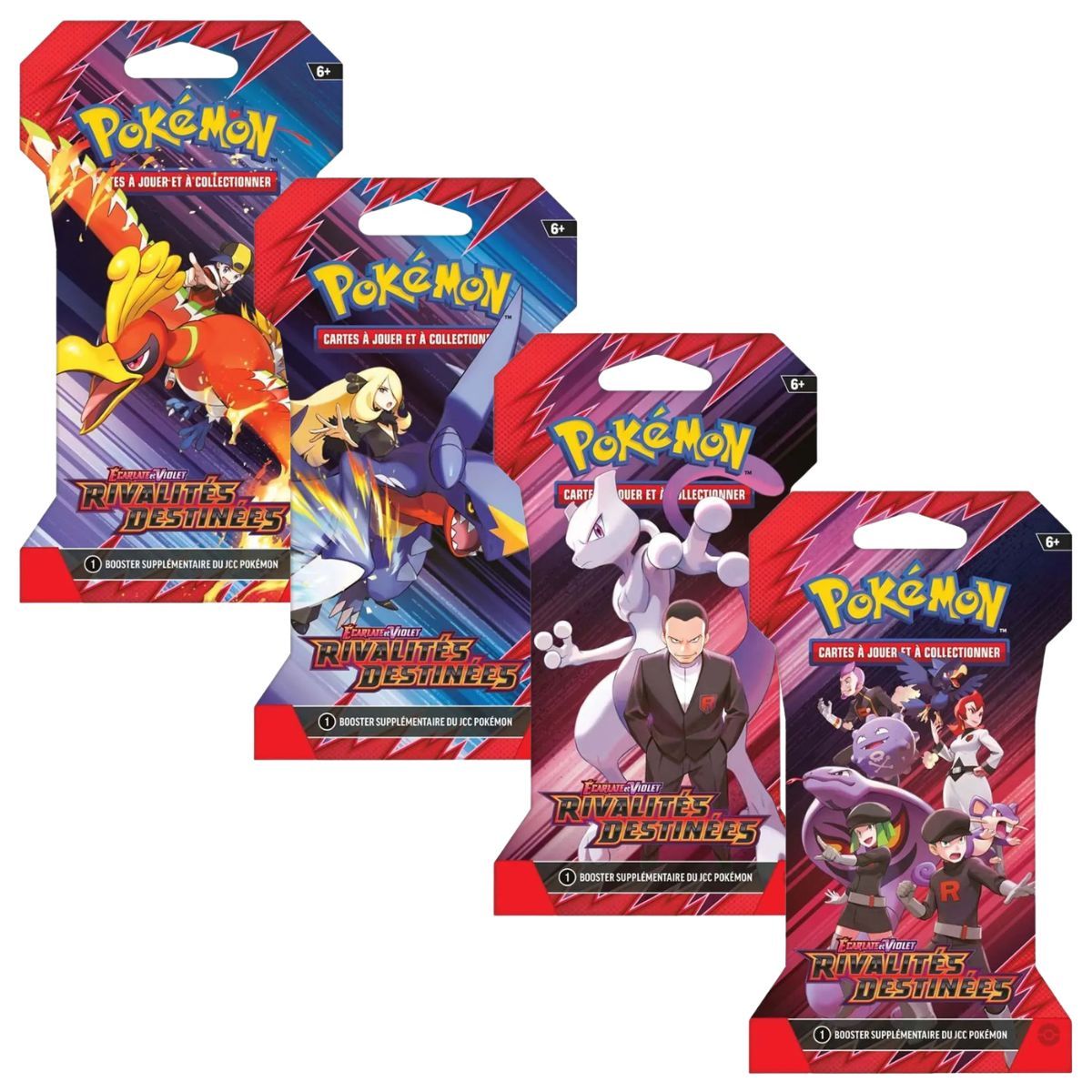 Artset EV10 Blister Boosters Rivalités Destinées Pokémon FR
