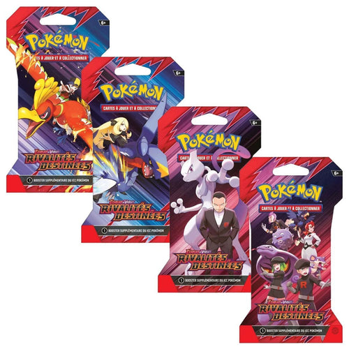 Artset EV10 Blister Boosters Rivalités Destinées Pokémon FR