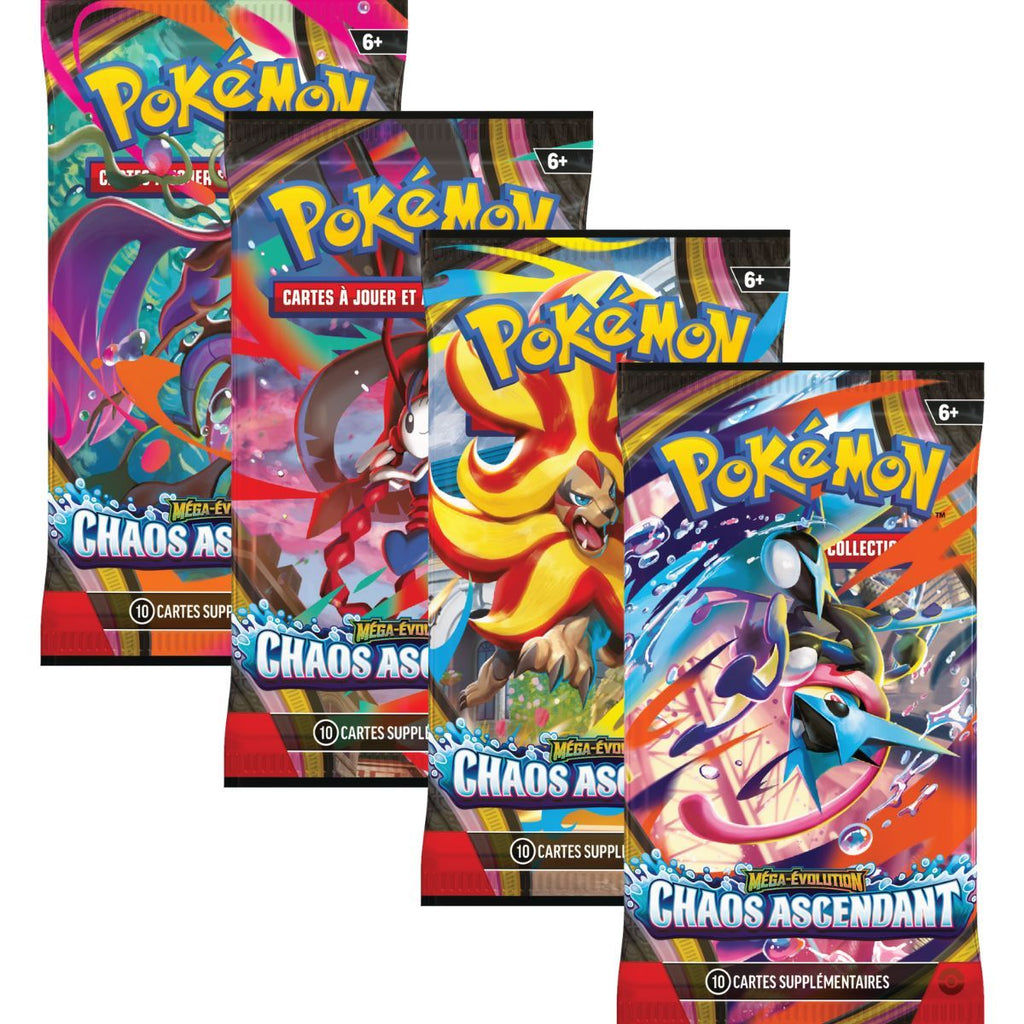 Artset ME04 Boosters Chaos Ascendant Pokémon FR