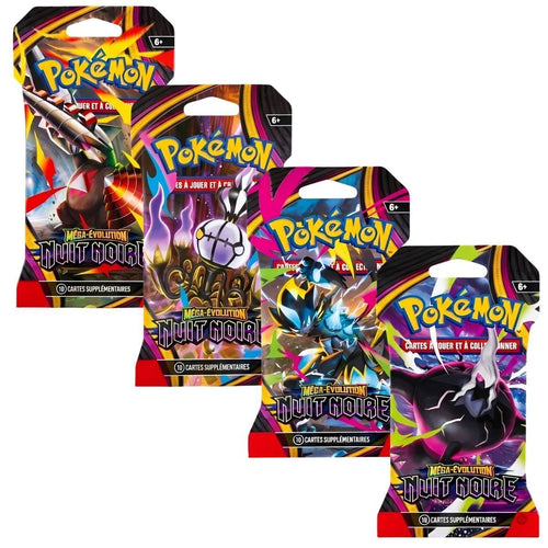Artset ME05 Blister Boosters Nuit Noire Pokémon FR