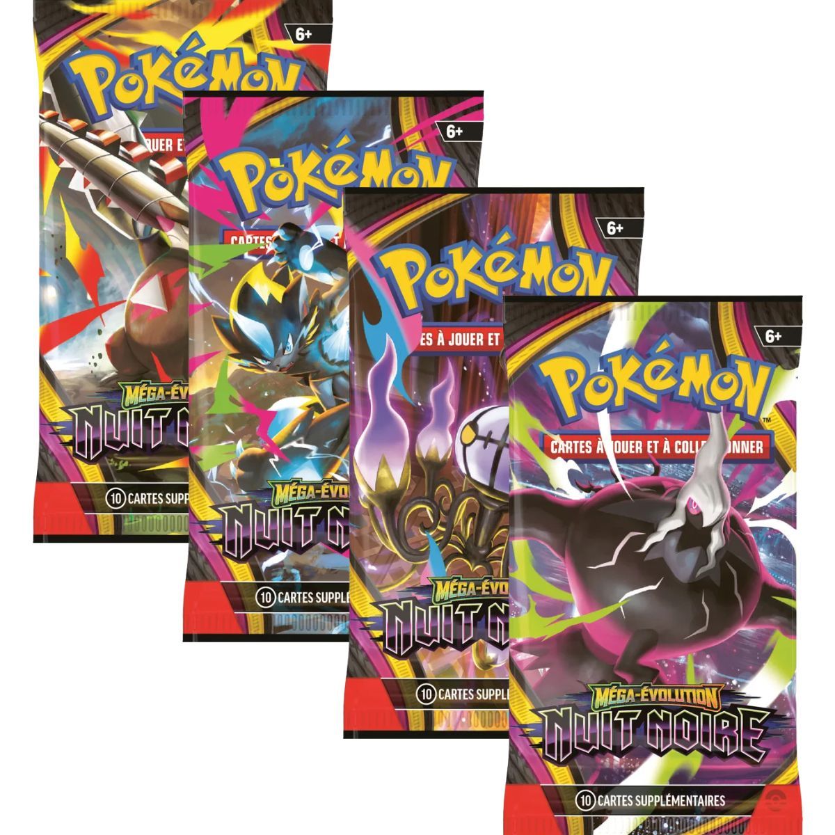 Artset ME05 Boosters Nuit Noire Pokémon FR