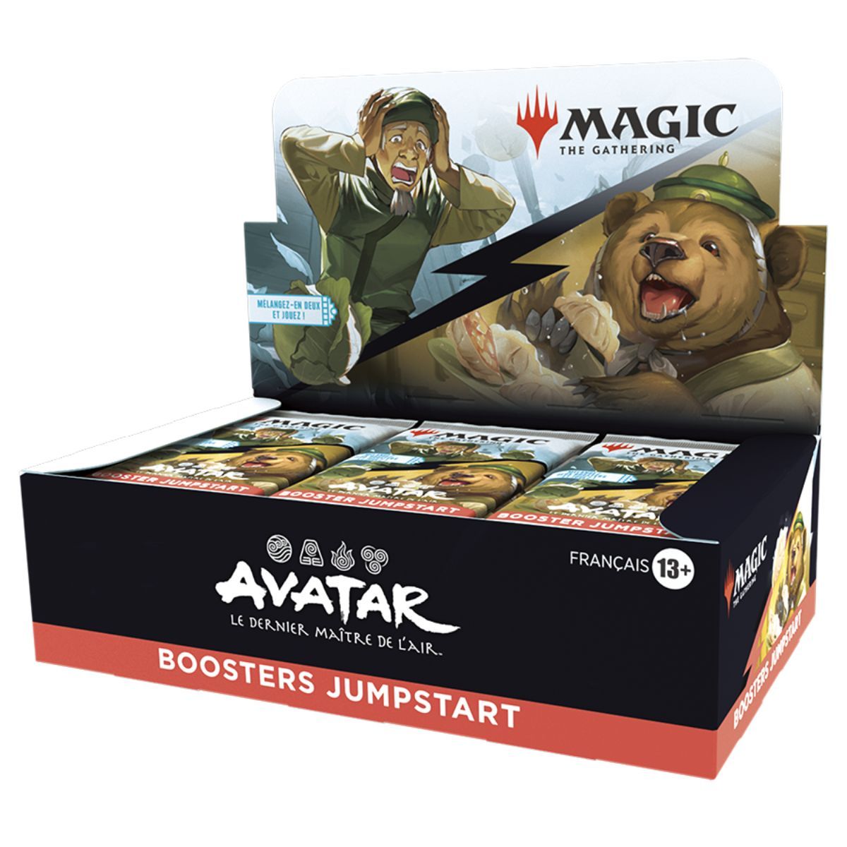 Avatar: Le Dernier Maître de l'Air - Boite de 24 Boosters Jumpstart - FR - Magic the Gathering