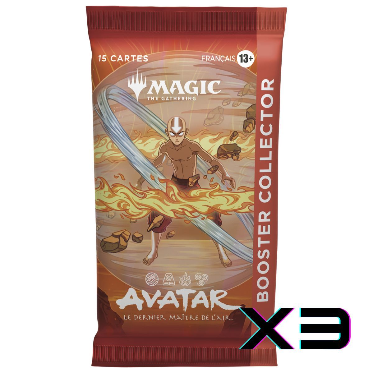 Avatar: le Dernier Maître de l'Air - FR - 3 Boosters Collector - FR - Magic the Gathering - TLA