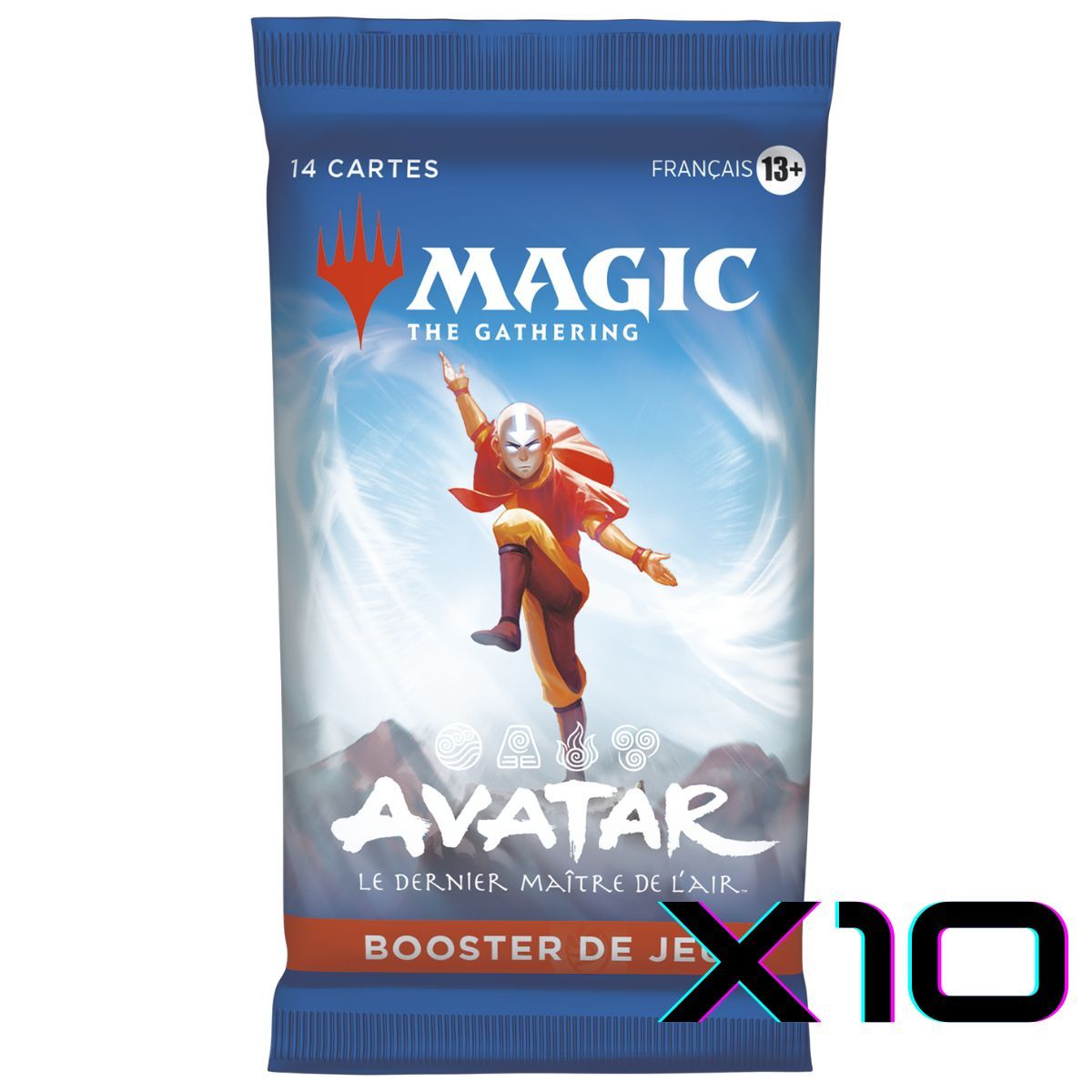 Avatar : Le dernier Maître de l'Air - FR - Lot de 10 Boosters Play - Magic the Gathering - TLA