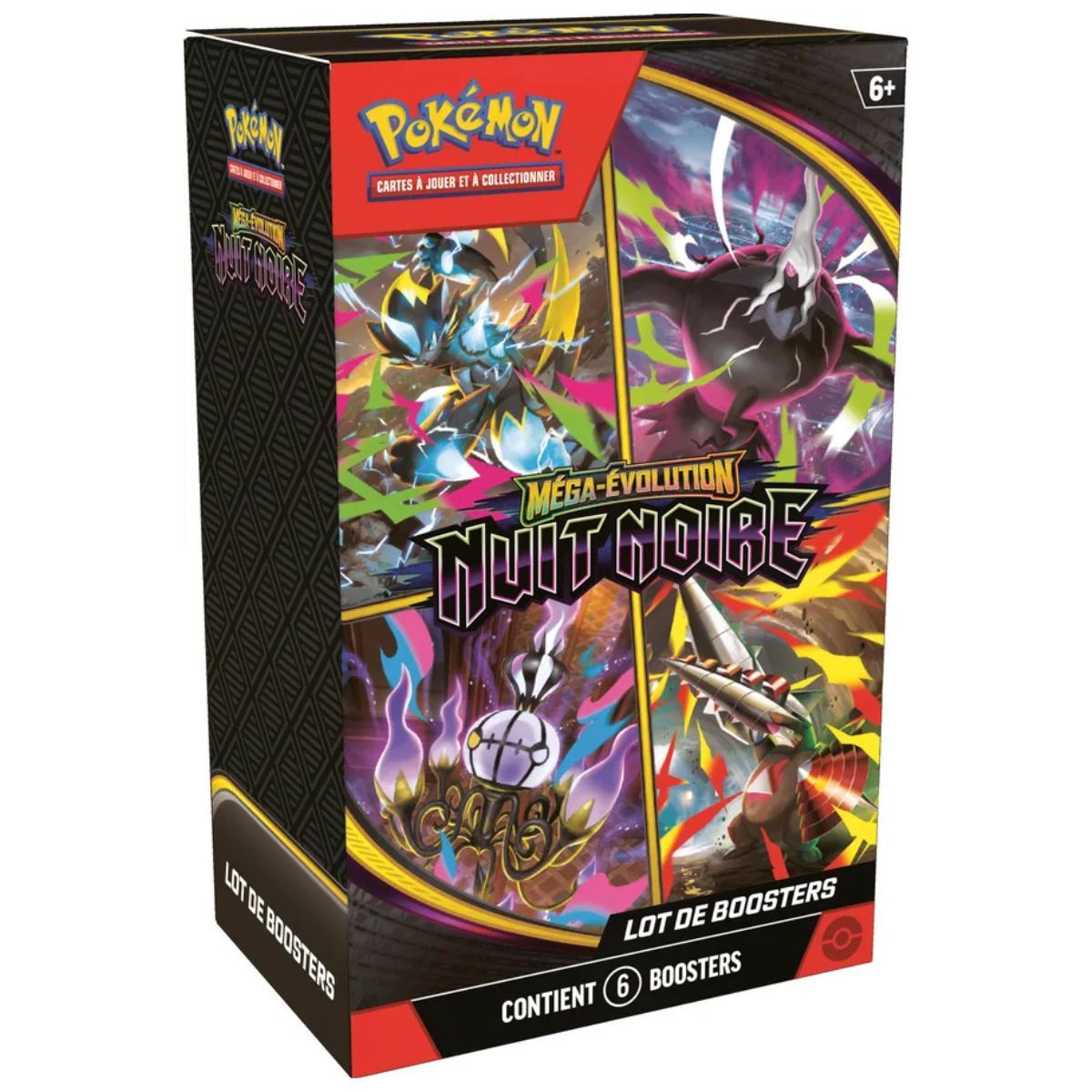 Bundle ME05 6 boosters Nuit Noire Pokémon FR