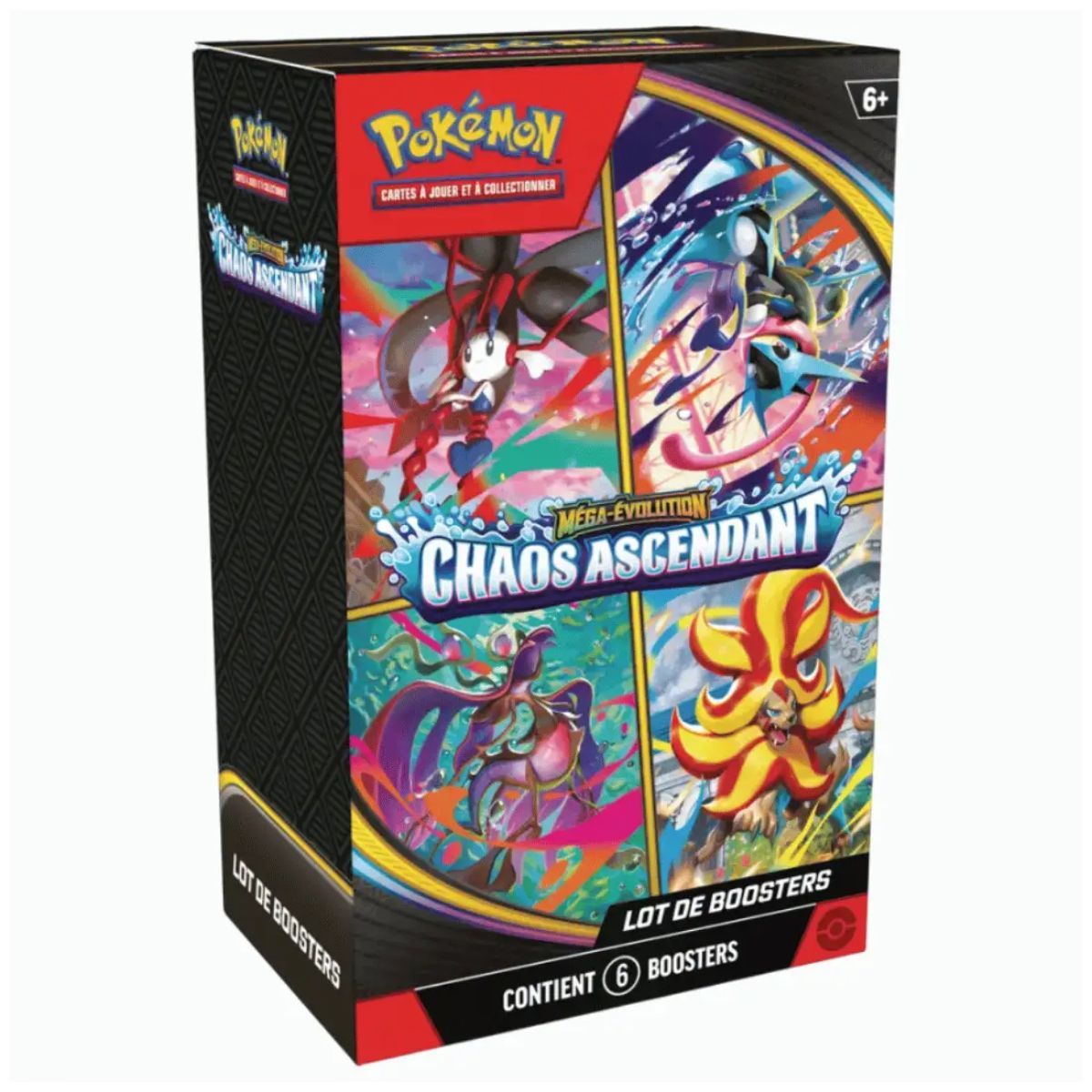 Bundle ME04 6 boosters Chaos Ascendant Pokémon FR
