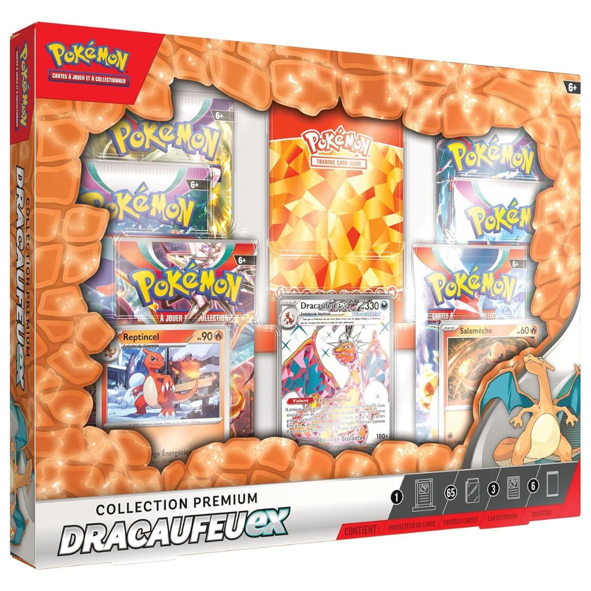 Coffret Collection Premium Dracaufeu-ex Pokémon FR