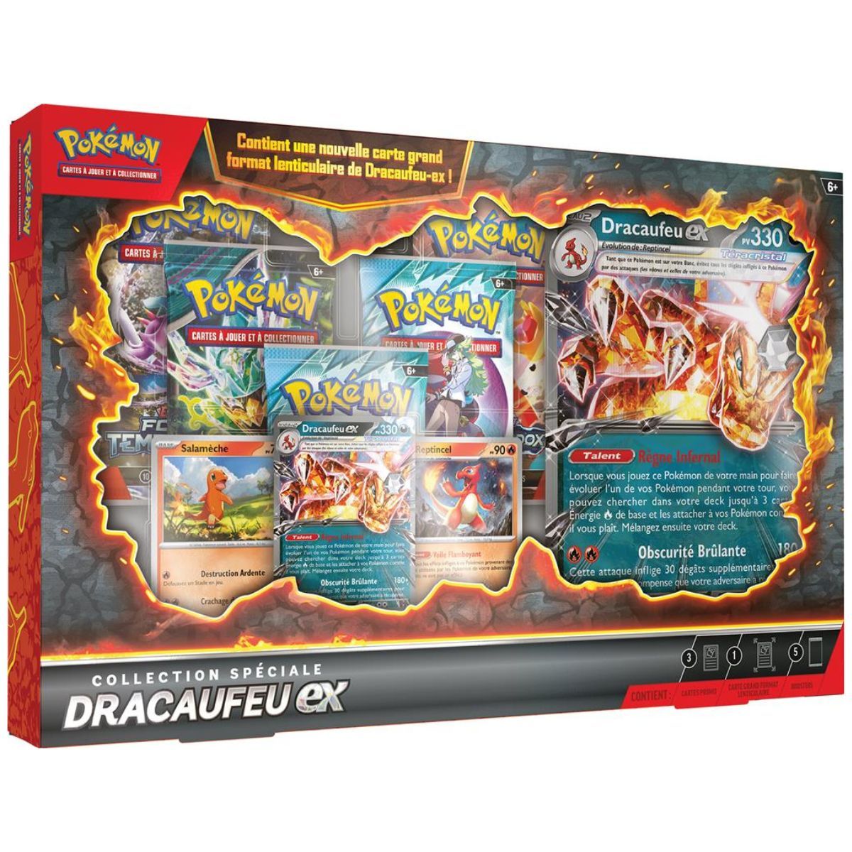 Coffret Collection Spéciale Dracaufeu-ex Pokémon FR