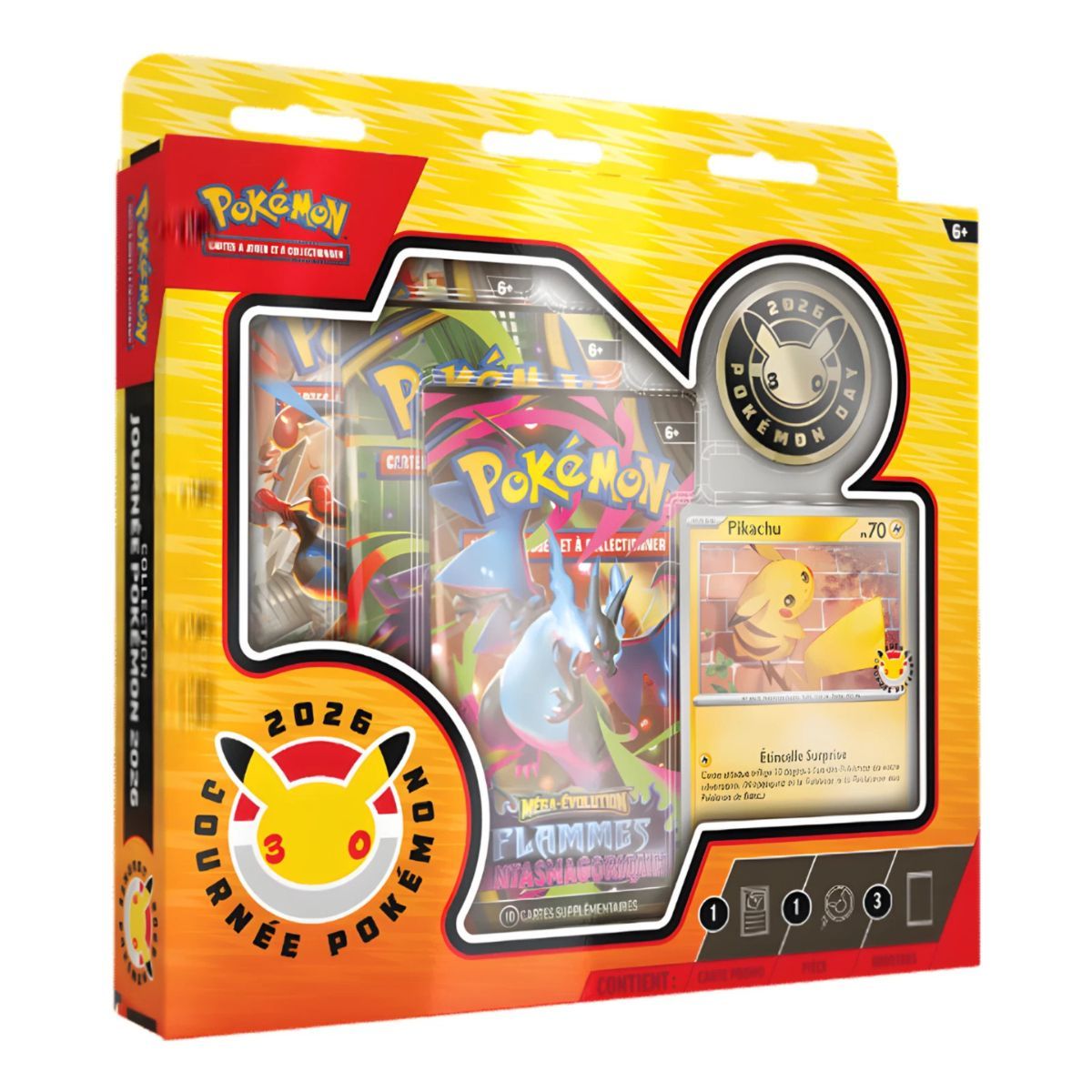 Coffret Journée Pokémon 2026 Collection 30 ans Pokémon FR