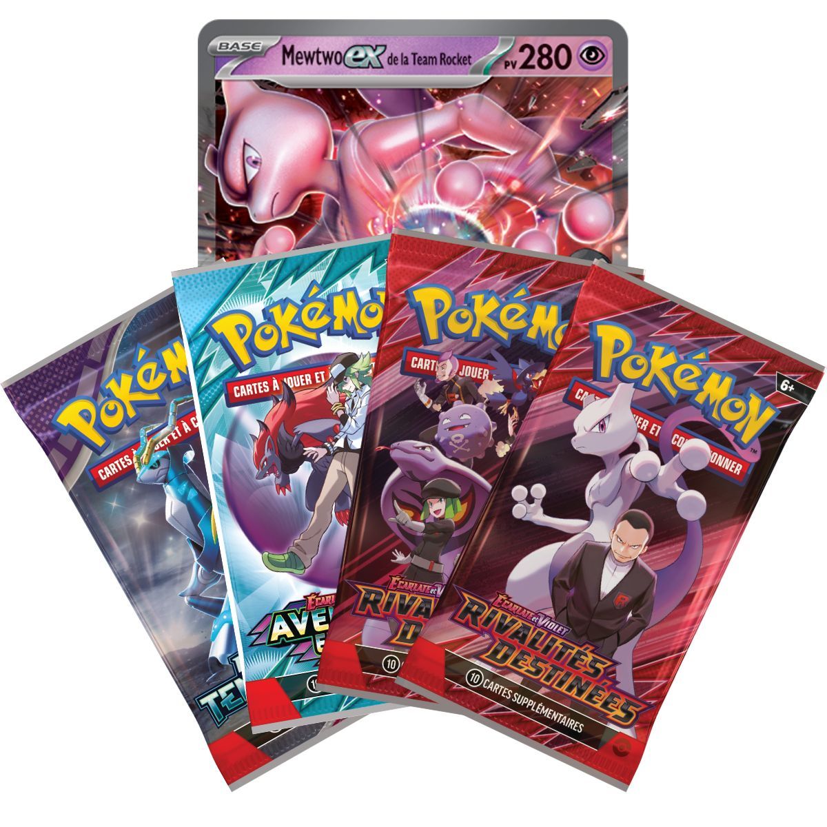 Coffret Mewtwo-ex Team Rocket visuel 2