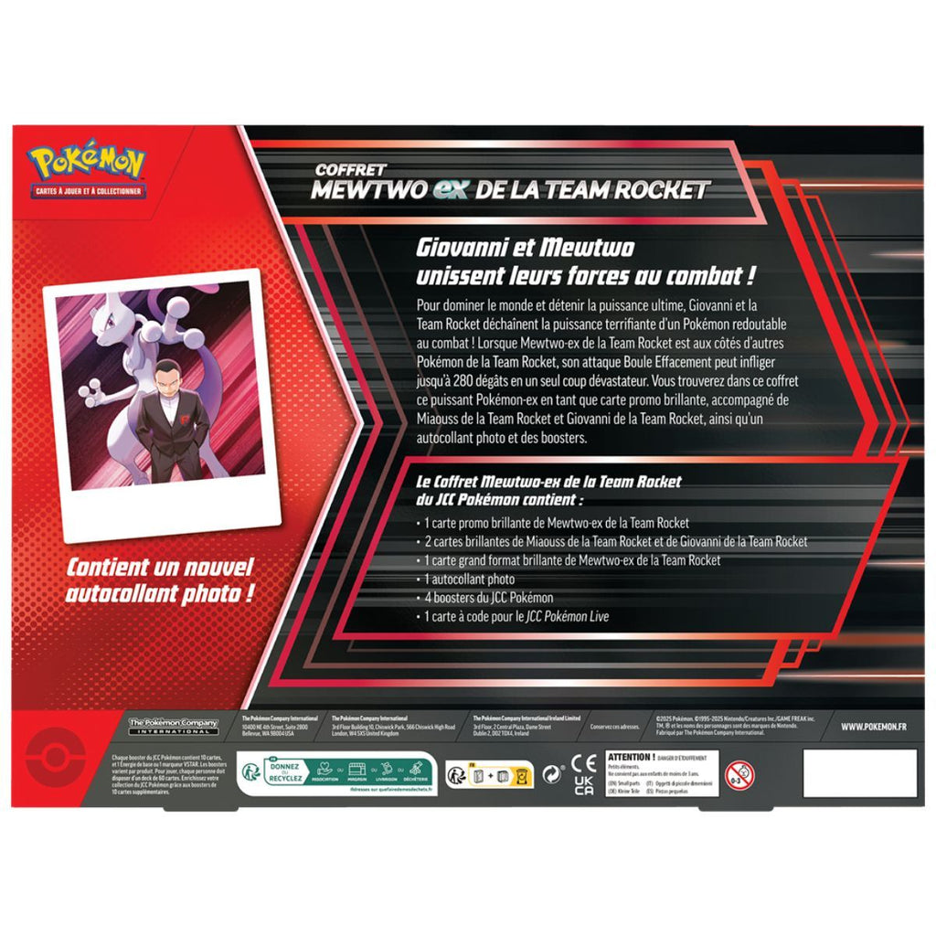 Coffret Mewtwo-ex Team Rocket visuel 3