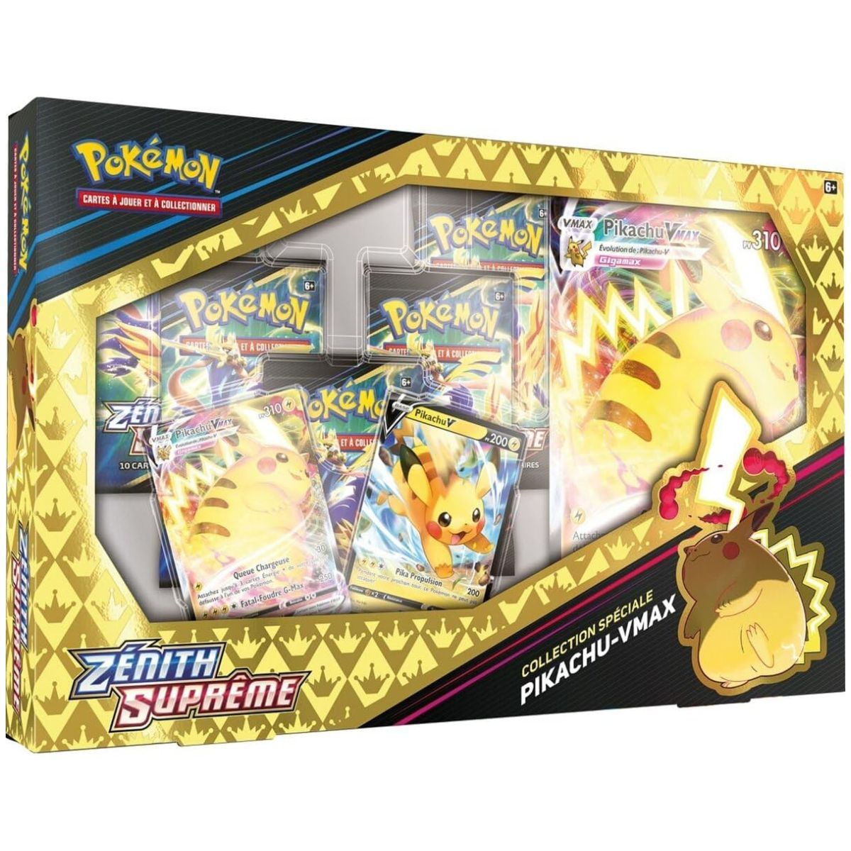Coffret Pikachu-VMAX Zénith Suprême Pokémon FR