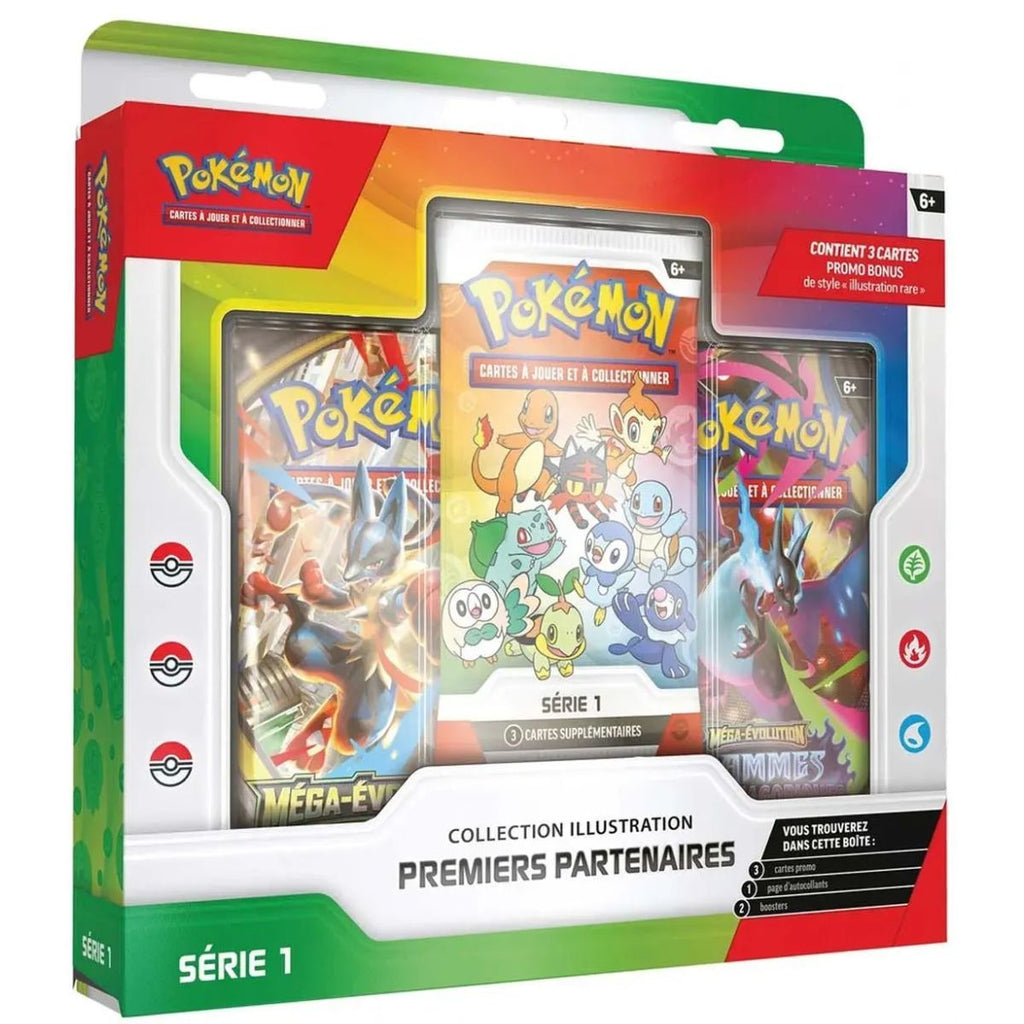Coffret Premiers Partenaires Série 1 Collection Illustration Pokémon FR
