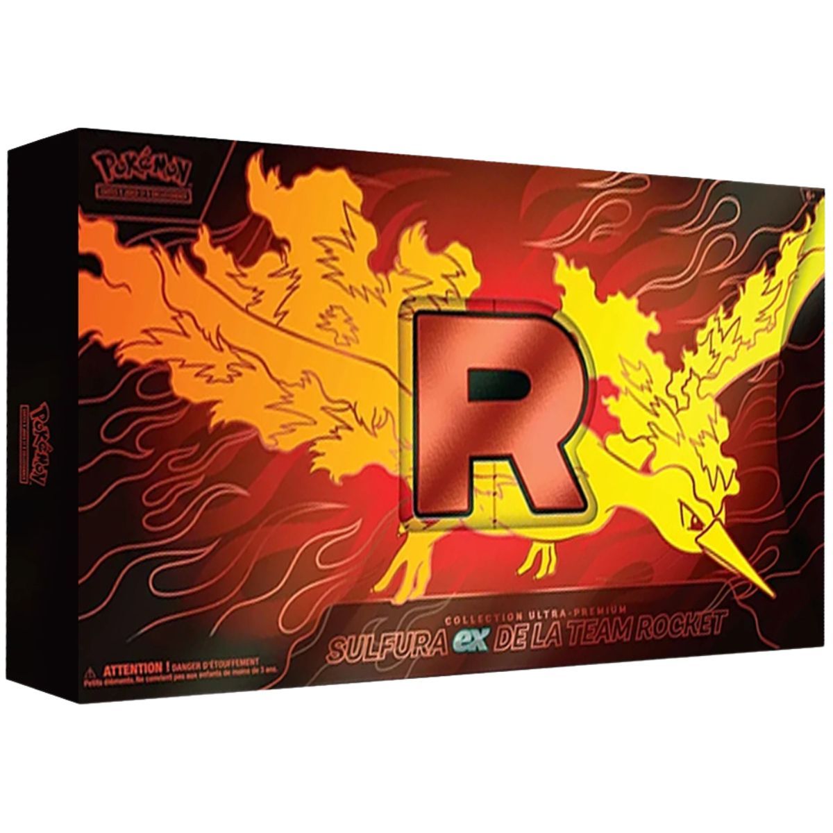 Coffret Ultra Premium Sulfura-ex de la Team Rocket Pokémon FR