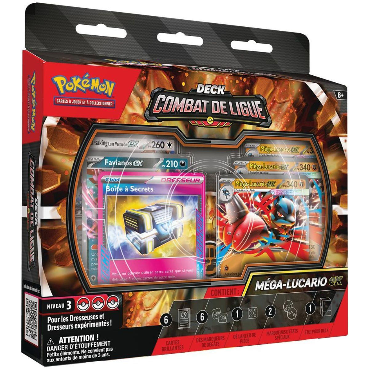 Deck Combat de Ligue Méga-Lucario-ex Pokémon FR