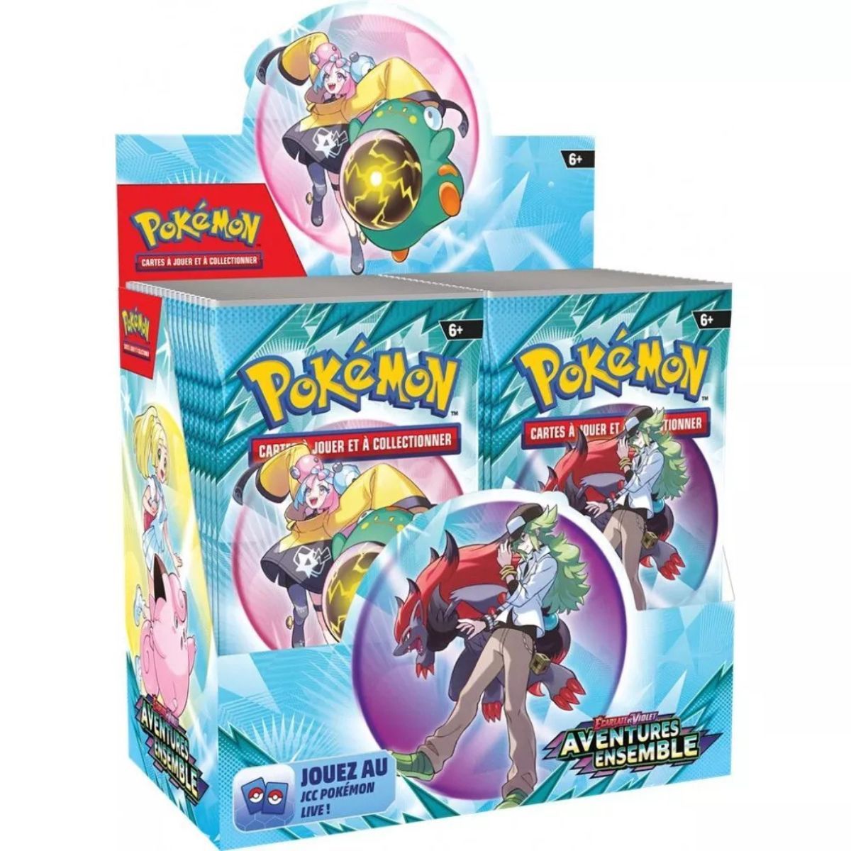Display Aventures Ensemble EV09 Pokémon FR