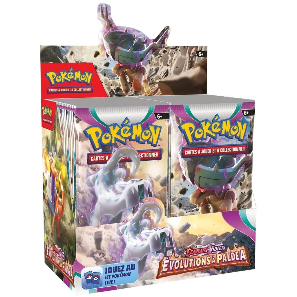 Display Evolutions à Paldea EV02 Pokémon FR