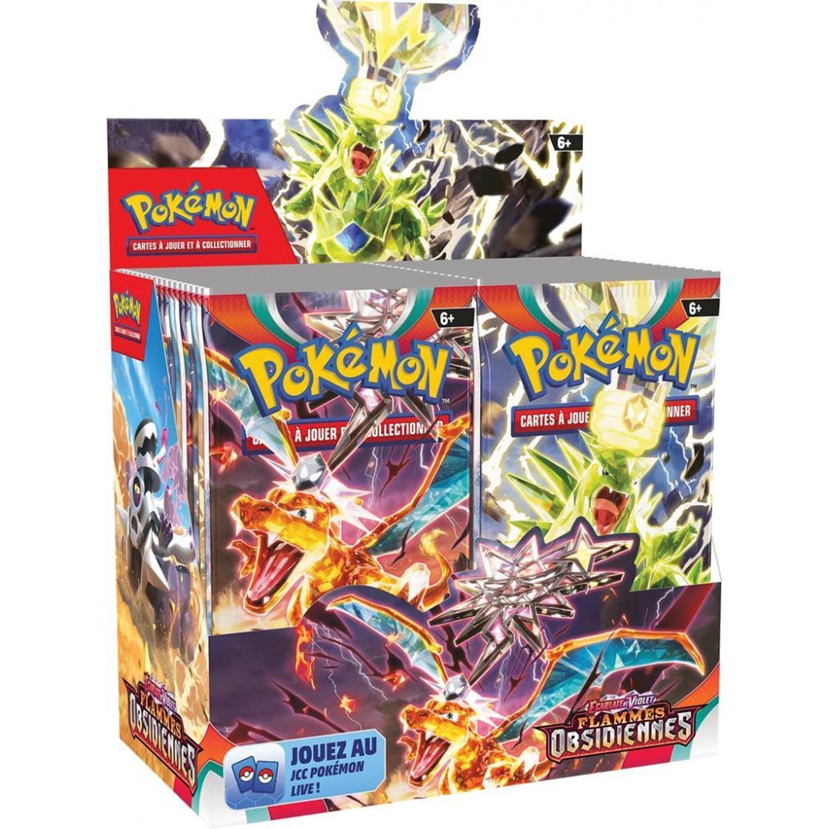Display Flammes Obsidiennes EV03 Pokémon FR