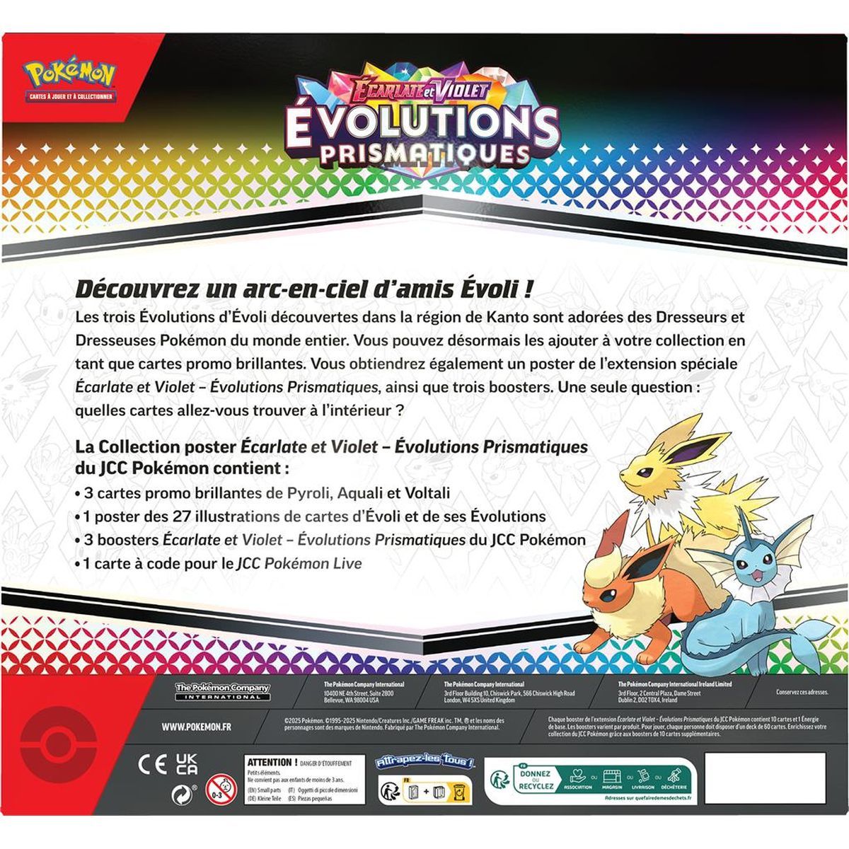 Coffret Collection Poster Évolutions Prismatiques visuel 2
