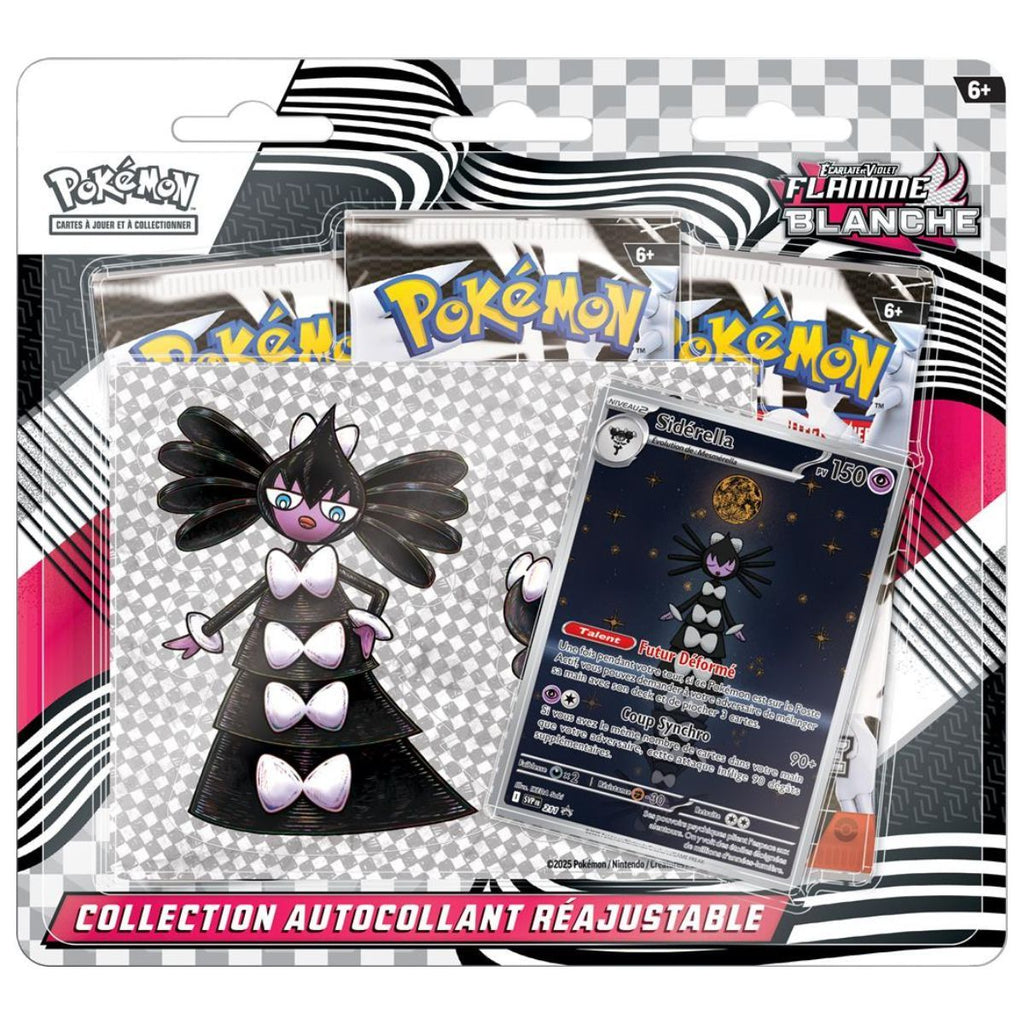 Tripack Flamme Blanche Tech Stickers Pokémon FR