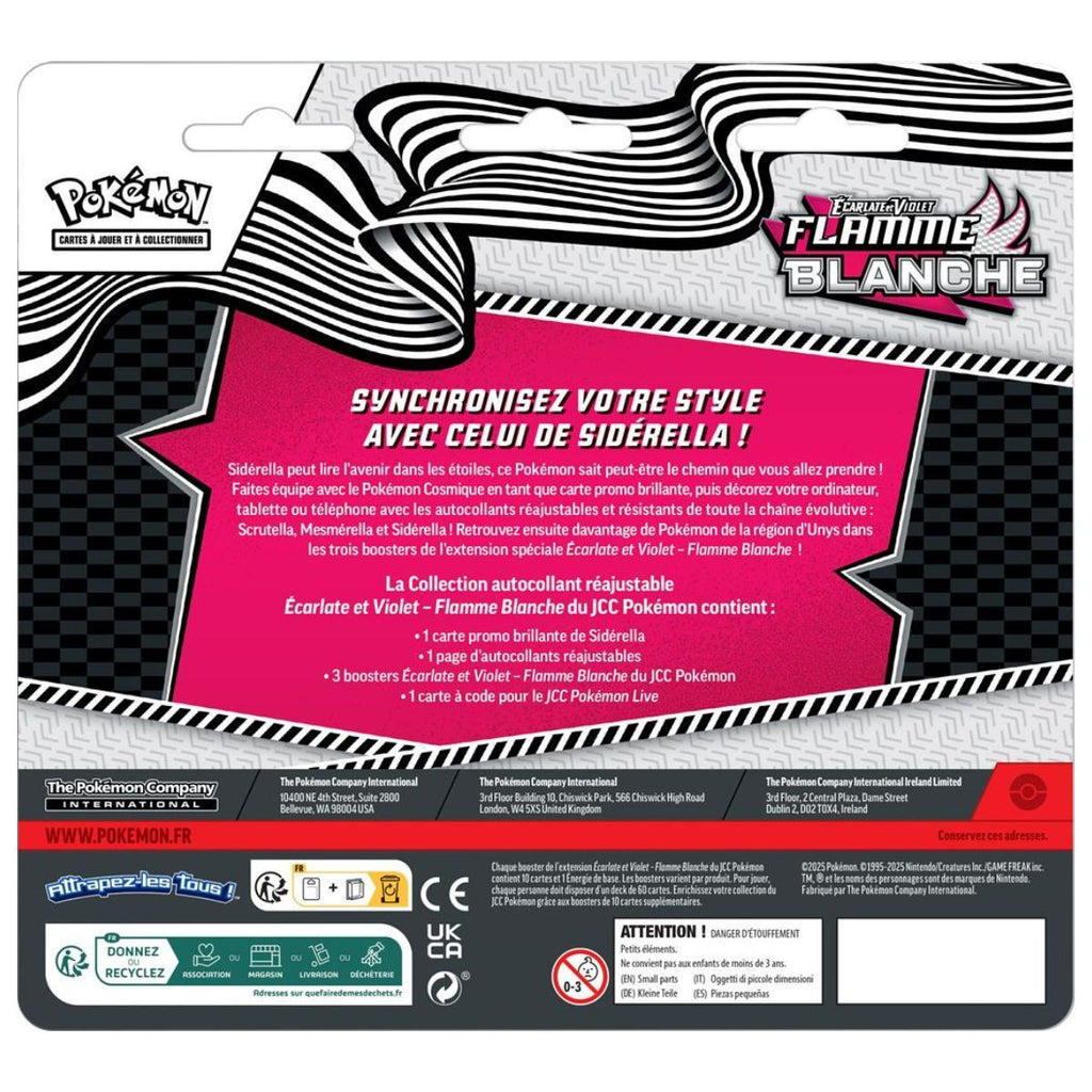 Tripack Flamme Blanche Tech Stickers visuel 2