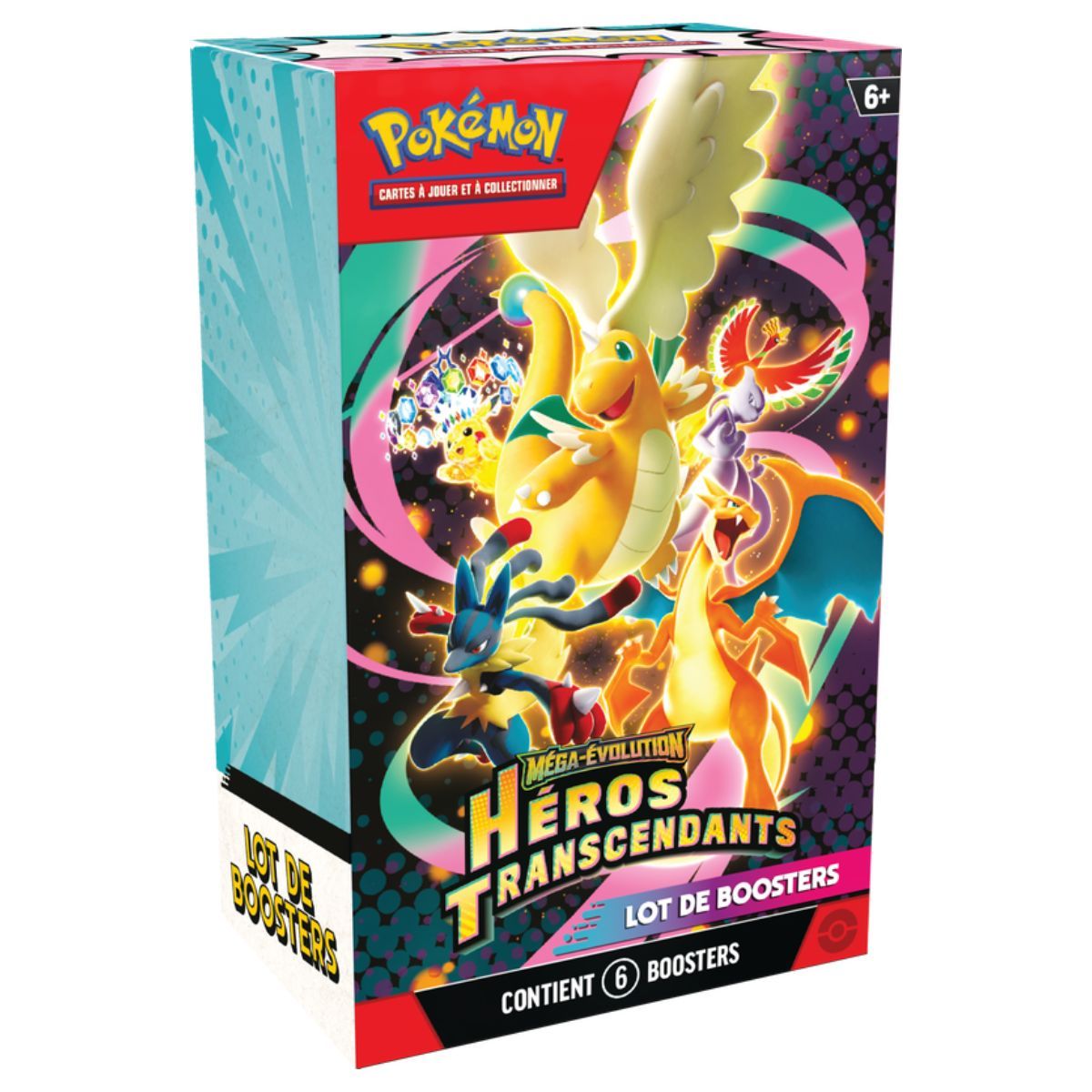 Bundle ME2.5 6 boosters Héros Transcendants Pokémon FR