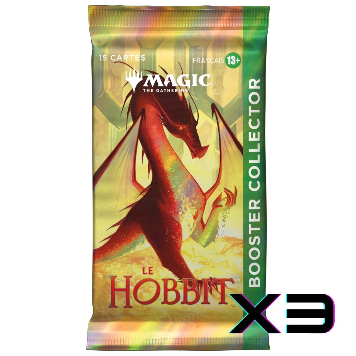 Le Hobbit - FR - Lot de 3 Boosters Collector - Magic: The Gathering - HOB