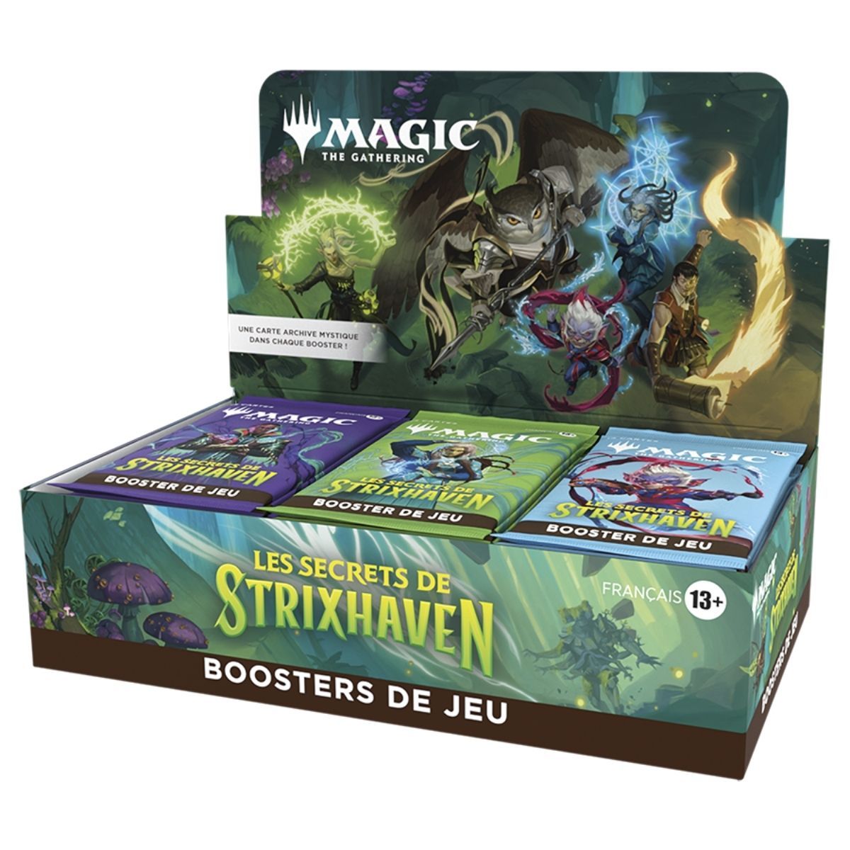 Les Secrets de Strixhaven - FR - Boîte de 30 Play Boosters - Magic: The Gathering - SOS