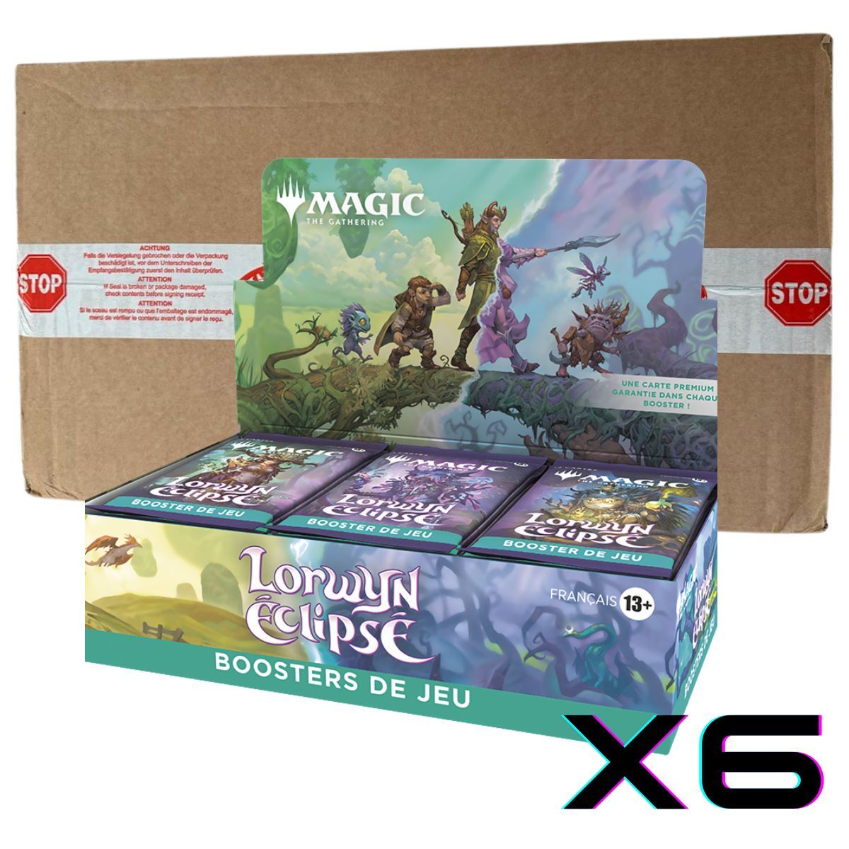 Lorwyn Eclipsé - FR - Case de 6 Displays - Magic the Gathering - ECL