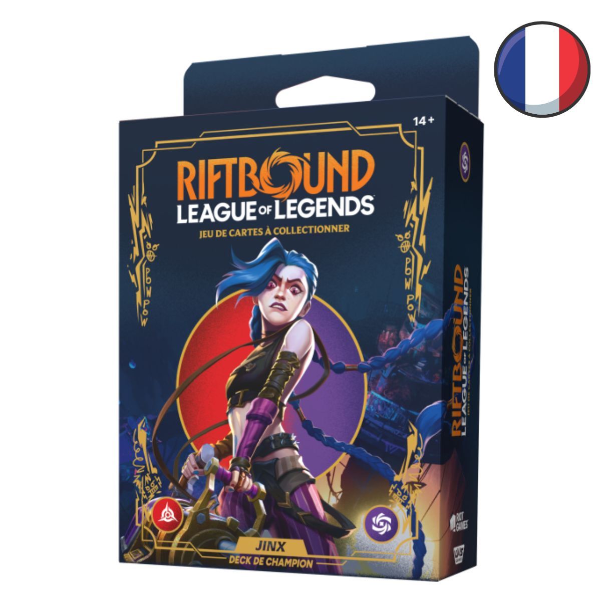 Lot 3 Decks Jinx Viktor Lee Sin FR Riftbound 2