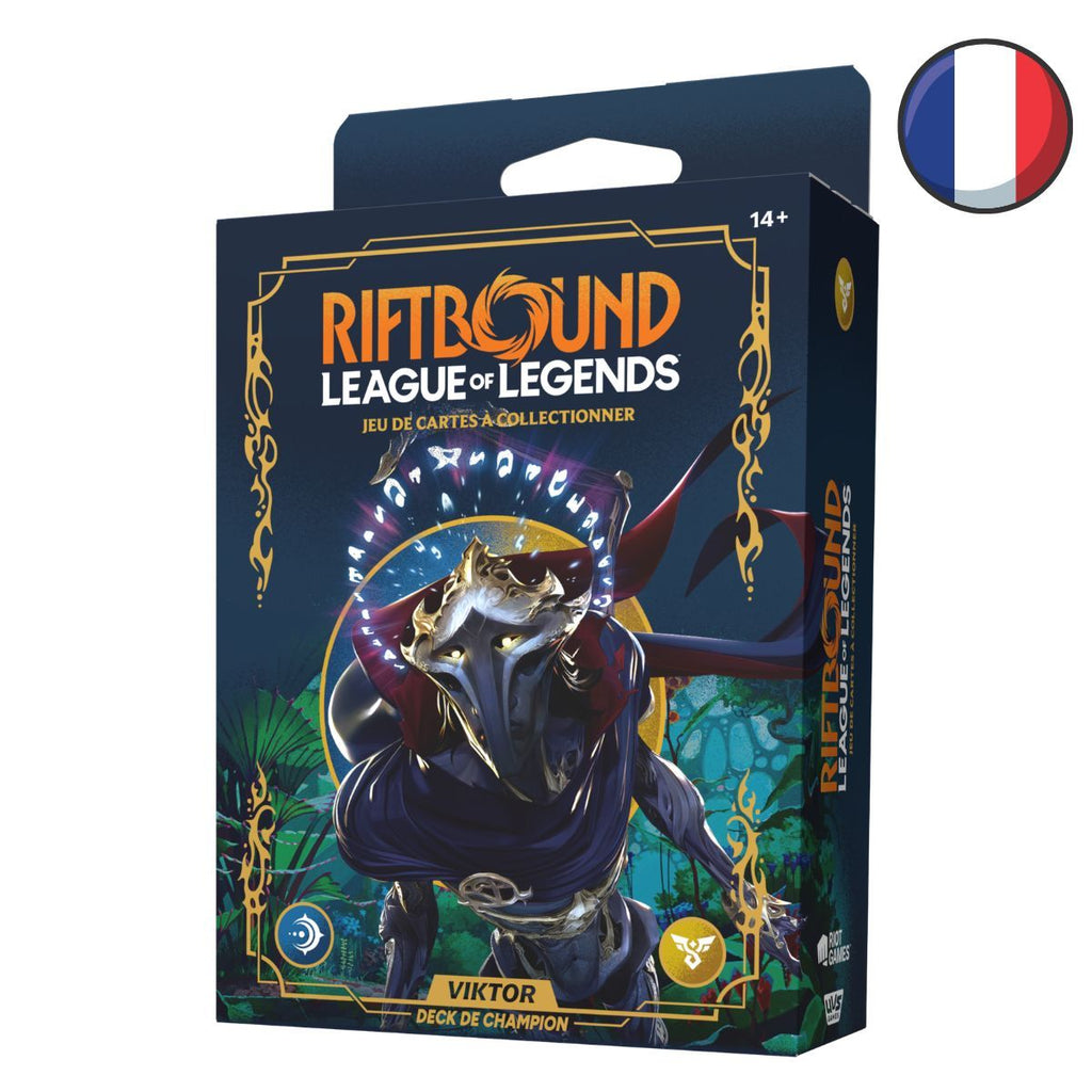 Lot 3 Decks Jinx Viktor Lee Sin FR Riftbound 3