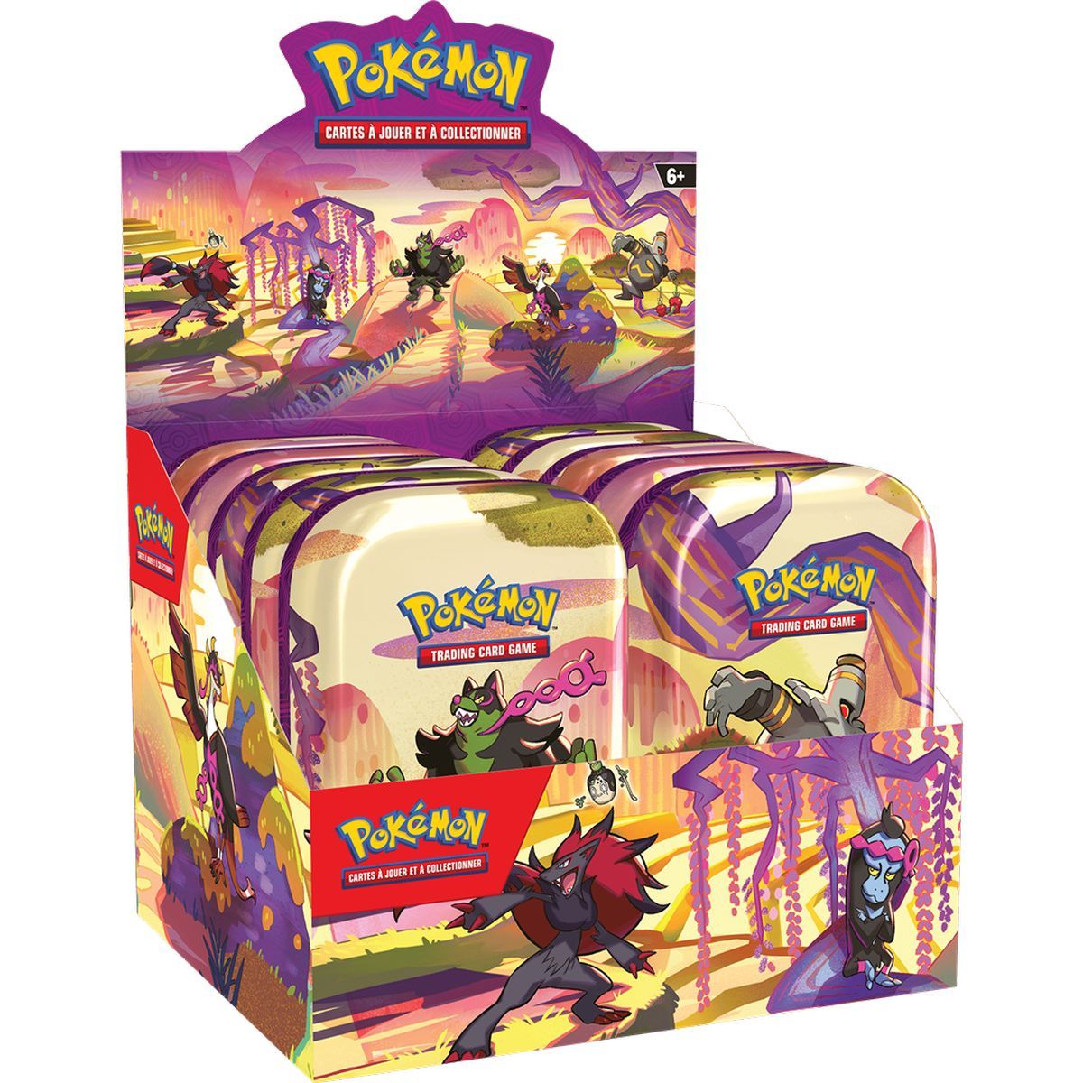 Lot de 10 Mini Tin Fable Nébuleuse Pokémon FR