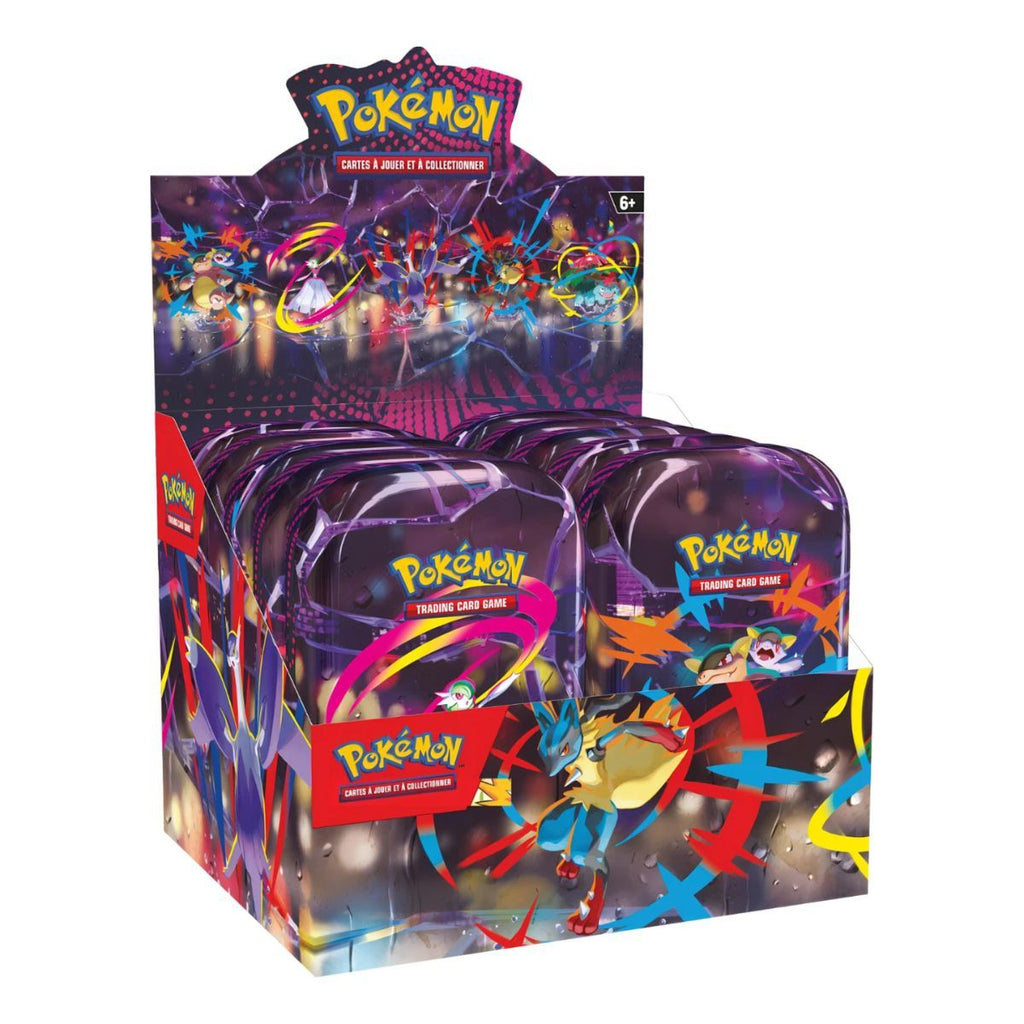 Lot de 10 Mini Tin Méga-Héroïsme Pokémon FR